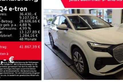 Audi Q4 e-tron 59.956 km 36.430 &euro; Ettlingen 76275