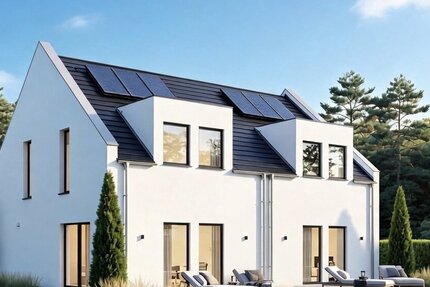 ***Unterkellerte Doppelhaushälfte mit schönen Gartenanteil*** Bezugsfertig. inkl. aller Kosten!!! - Haus Vaihingen an der Enz | Angebot:27473627