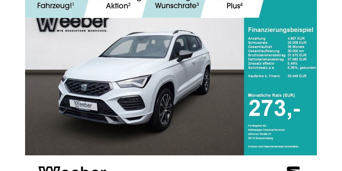 Seat Ateca 15.986 km 31.290 &euro; Calw 75365