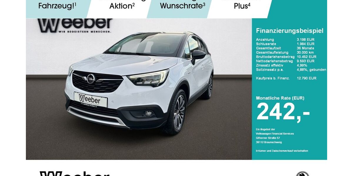 Opel Crossland (X) 45.414 km 12.650 € Weil der Stadt 71263