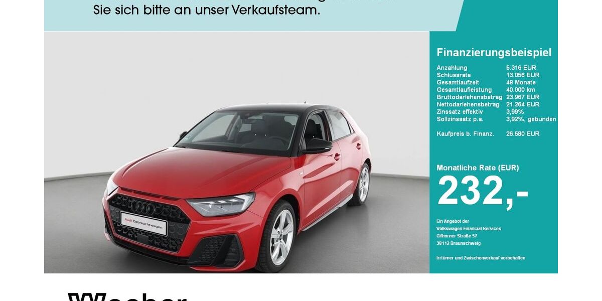 Audi A1 8.057 km 26.389 &euro; Weil der Stadt 71263
