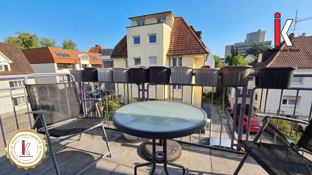 Etagenwohnung Sindelfingen Mitte - 2 Zimmer, 53 m&sup2;, 219.000&euro; | Angebot:26499302