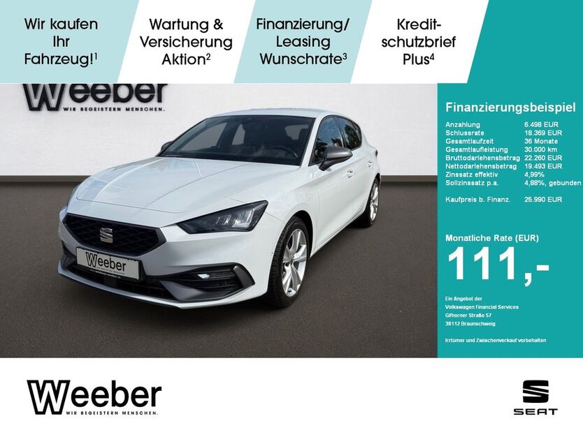 Seat Leon 24.800 km 25.480 € Weil der Stadt 71263