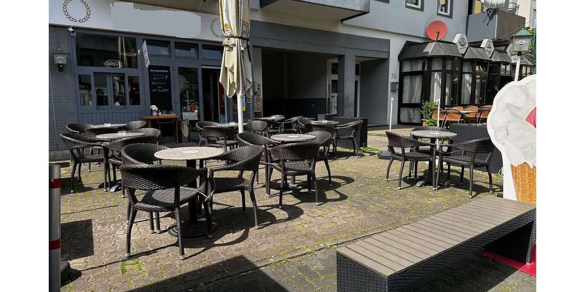 Eiscafé mit großer Terrasse in guter Lage - Gewerbeobjekt Karlsruhe Durlach | Angebot:24472346