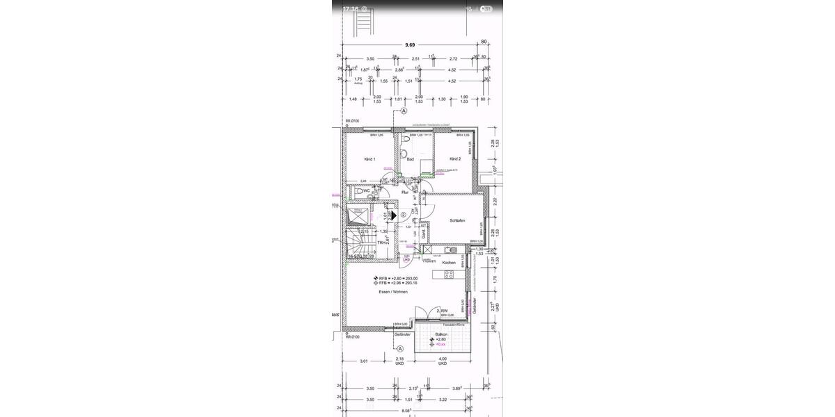 Etagenwohnung Pforzheim Brötzingen - 4 Zimmer, 108 m&sup2;, 1.300&euro; | Angebot:26429227