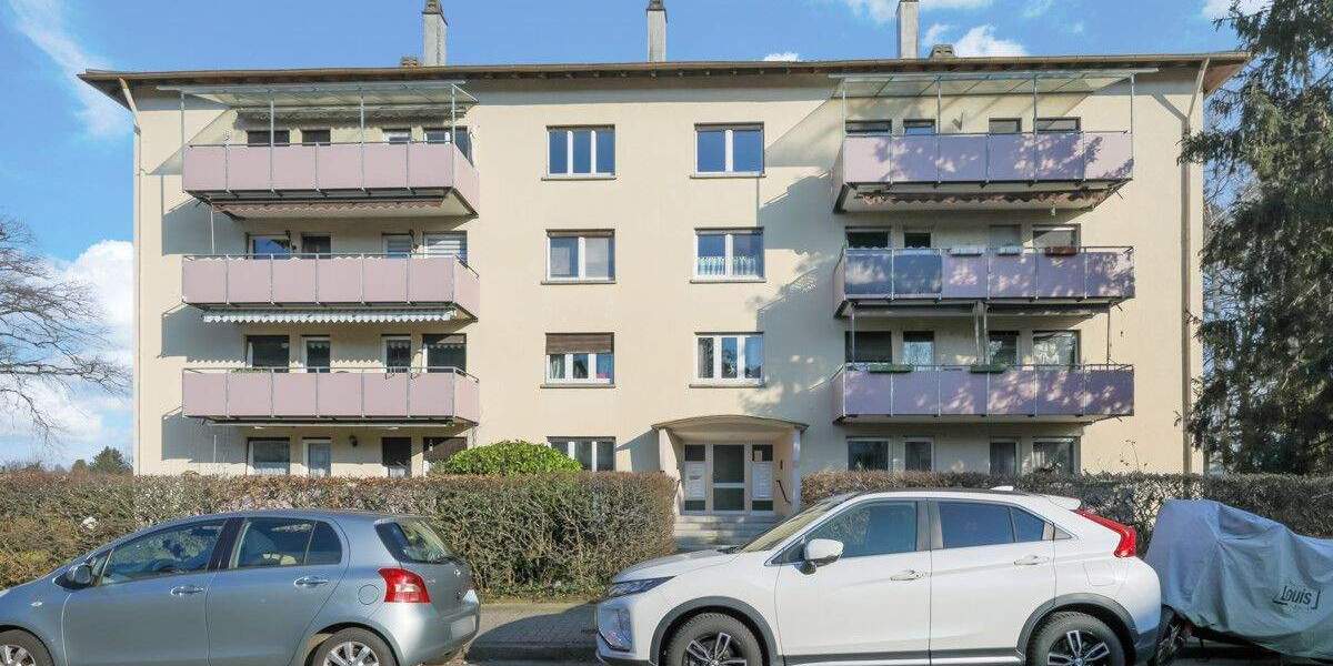 3-Zimmerwohnung in sehr ruhiger Lage mit 2 Balkonen, toller Aufteilung und Einzelgarage (Erbpacht) 3 zimmer