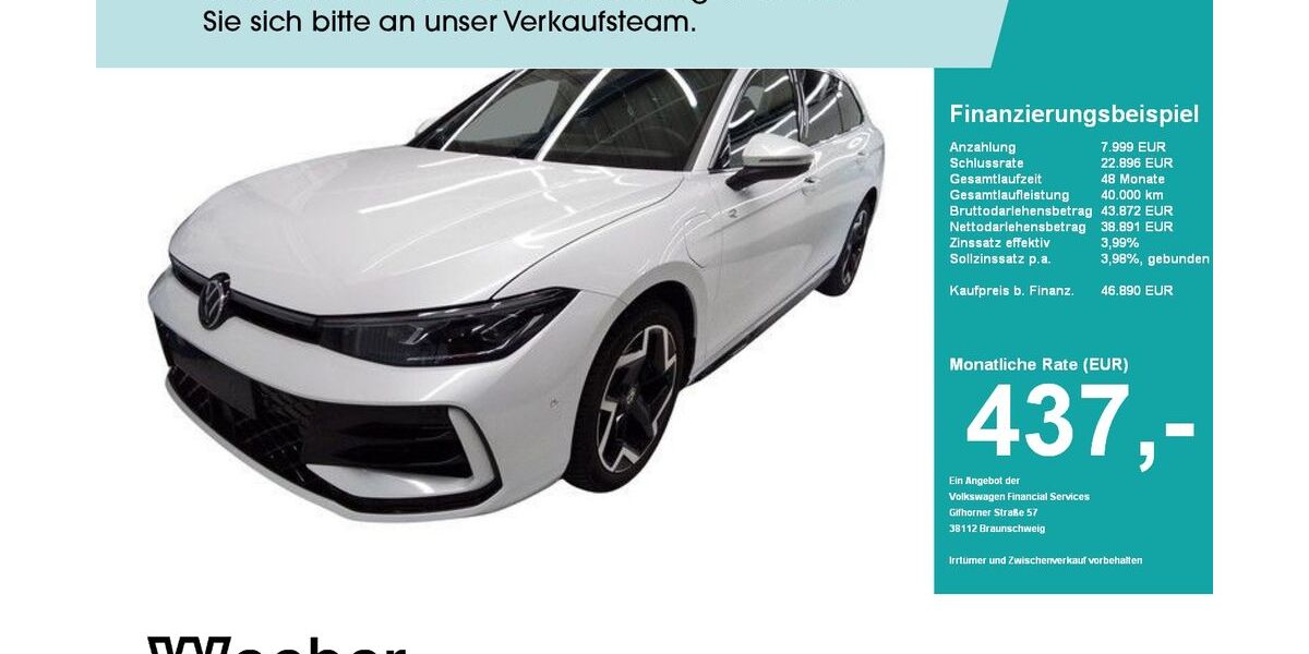 VW Passat Variant 13.891 km 46.890 &euro; Weil der Stadt 71263