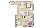 Dachgeschoßwohnung Leonberg - 3 Zimmer, 80 m&sup2;, 1.691&euro; | Angebot:23643520