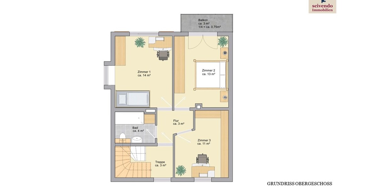 Familienhaus mit Garten in ruhiger Lage - Reihenendhaus Birkenfeld | Angebot:25350466