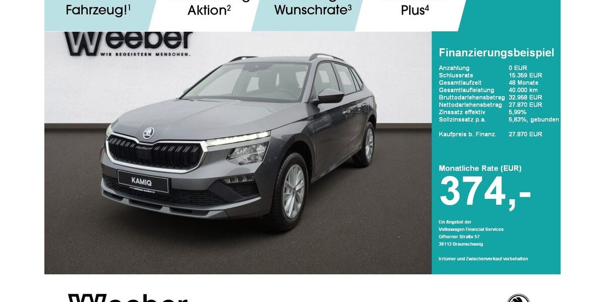 Skoda Kamiq 8.900 km 26.970 &euro; Calw 75365