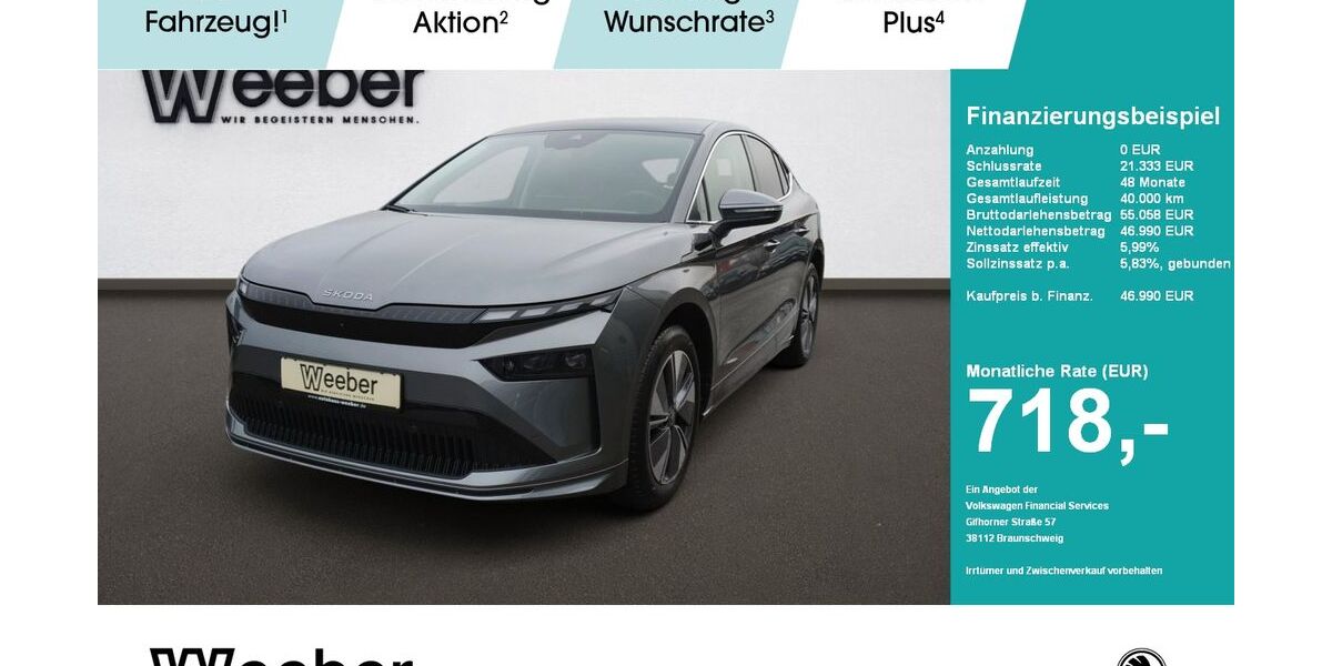 Skoda Enyaq 16.900 km 46.990 &euro; Calw 75365