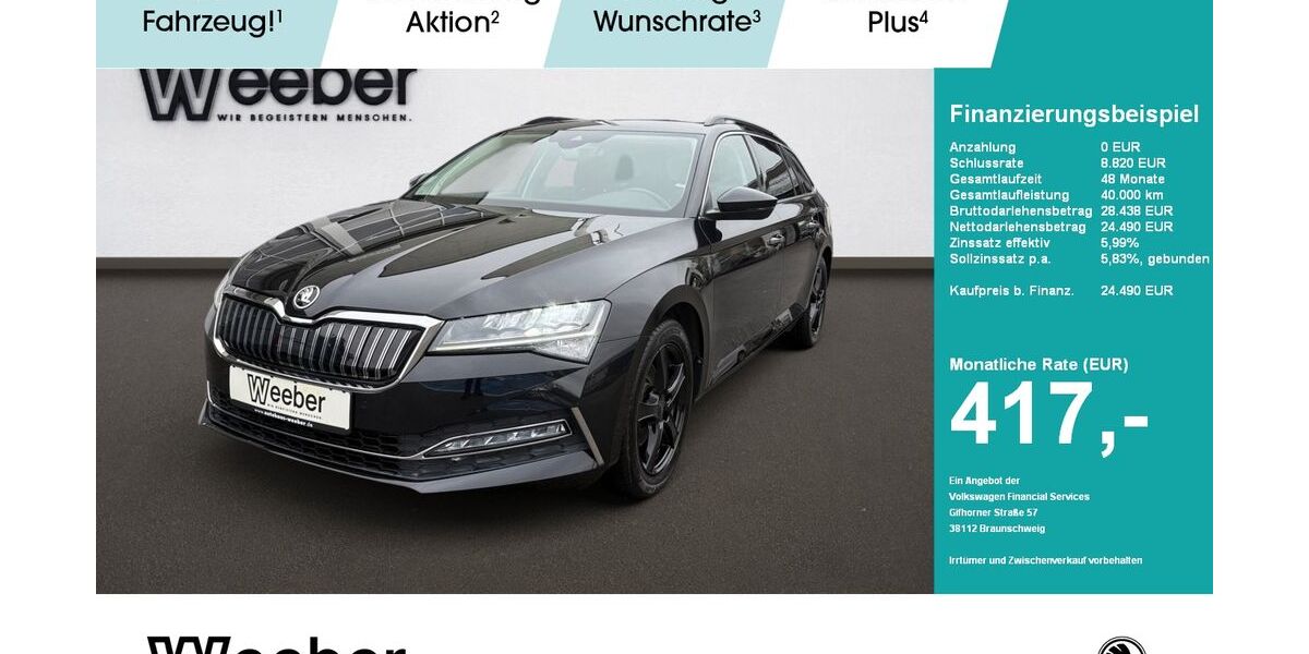 Skoda Superb 58.416 km 24.490 &euro; Weil der Stadt 71263