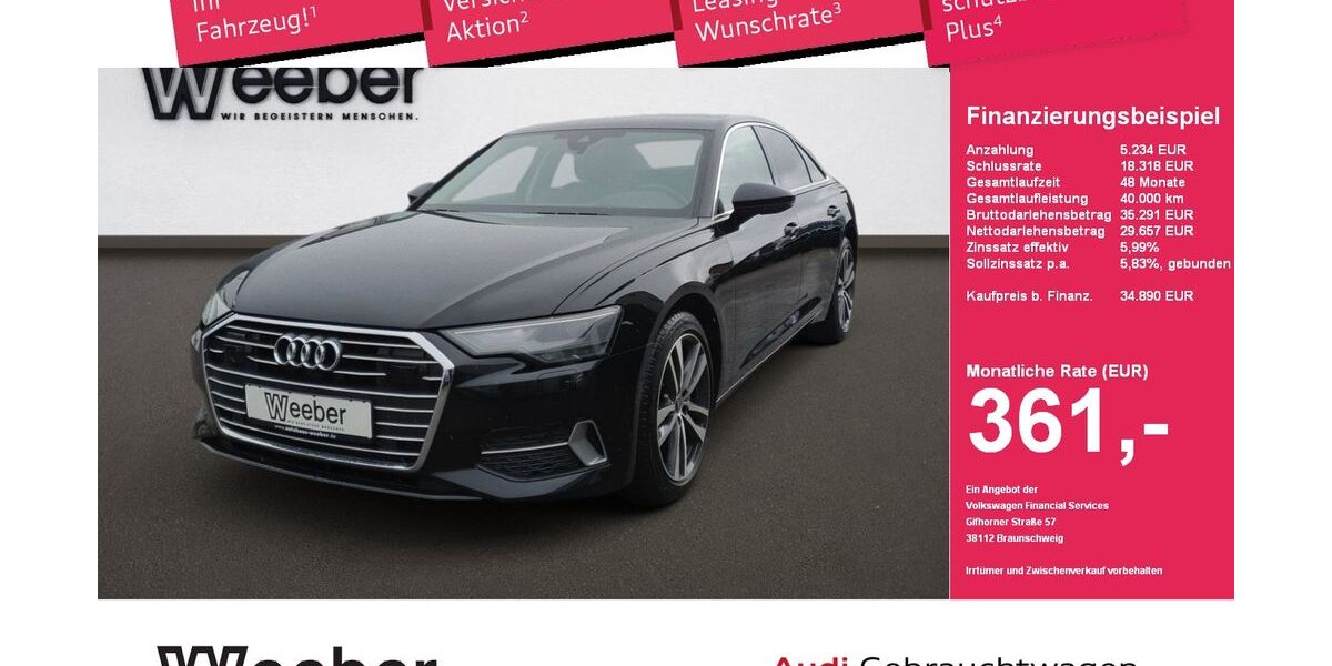 Audi A6 38.903 km 34.890 &euro; Calw 75365