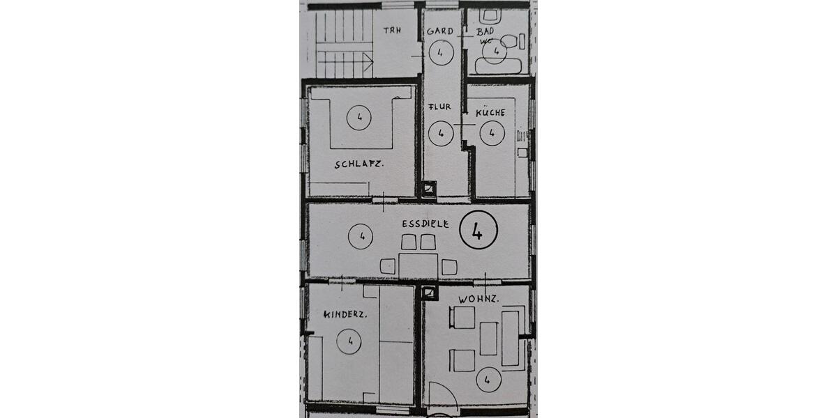 Etagenwohnung Schömberg - 4 Zimmer, 77 m&sup2;, 155.000&euro; | Angebot:27417848