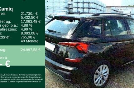 Skoda Kamiq 67.222 km 21.360 &euro; Ettlingen 76275