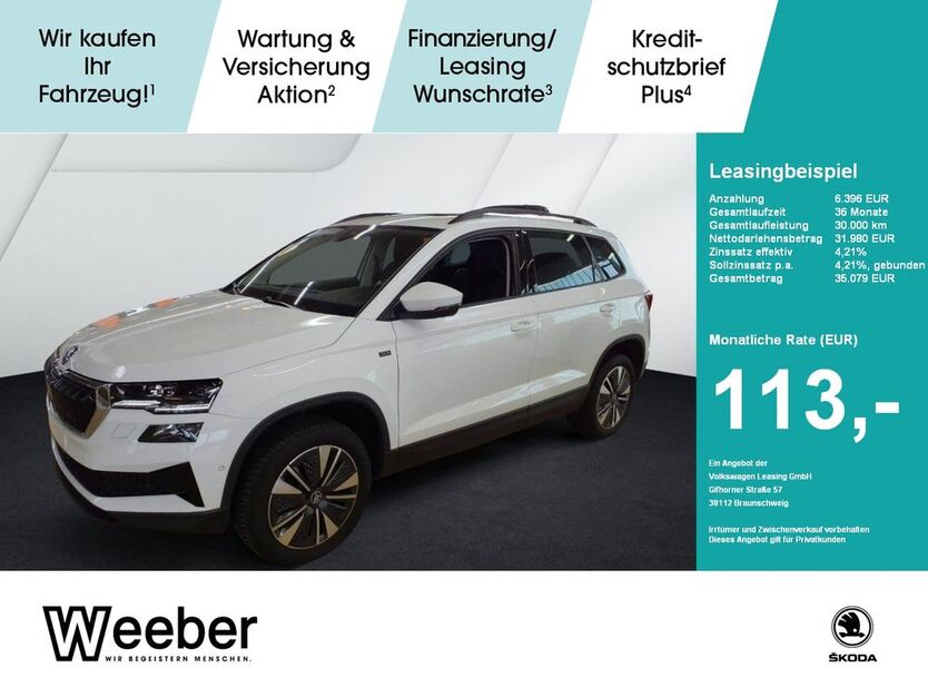 Skoda Karoq 27.696 km 31.680 € Calw 75365