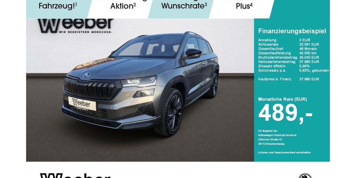 Skoda Karoq 7.491 km 37.490 &euro; Weil der Stadt 71263