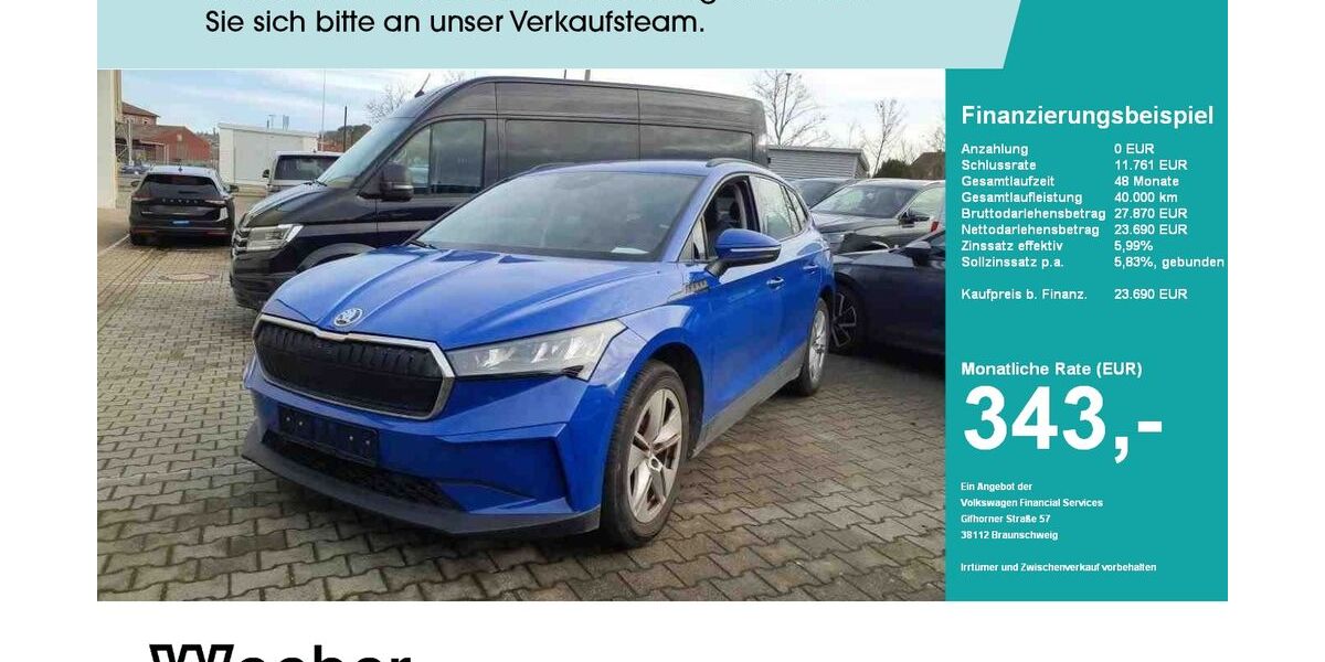 Skoda Enyaq 22.753 km 23.000 &euro; Weil der Stadt 71263
