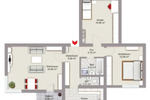 Etagenwohnung Straubenhardt - 3 Zimmer, 81 m&sup2;, 225.000&euro; | Angebot:23847097