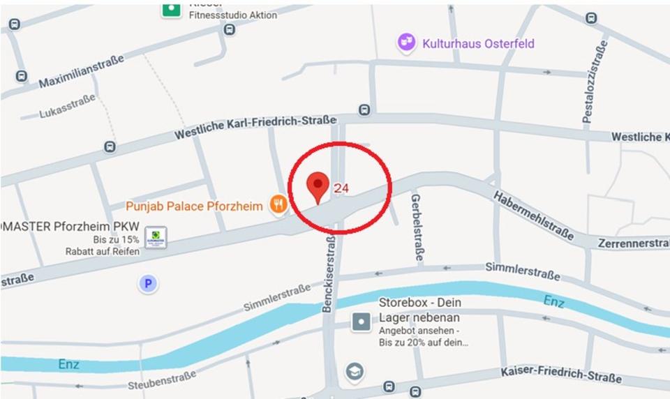 Etagenwohnung Pforzheim Weststadt - 3 Zimmer, 75 m&sup2;, 850&euro; | Angebot:24784390