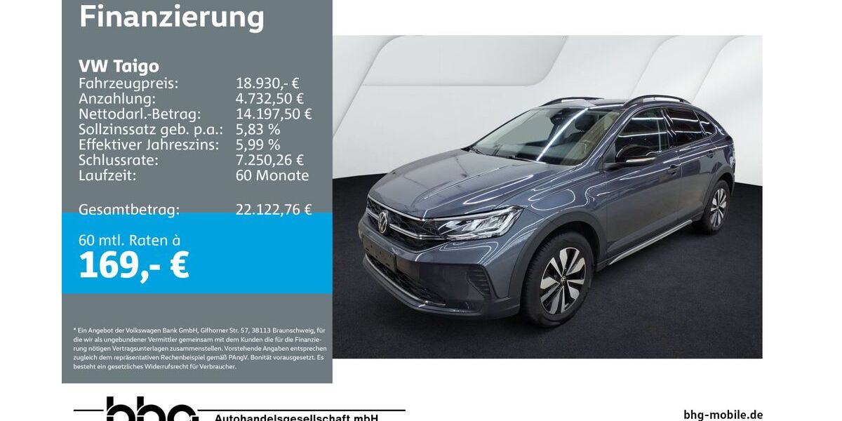 VW Taigo 27.156 km 18.930 &euro; Ettlingen 76275