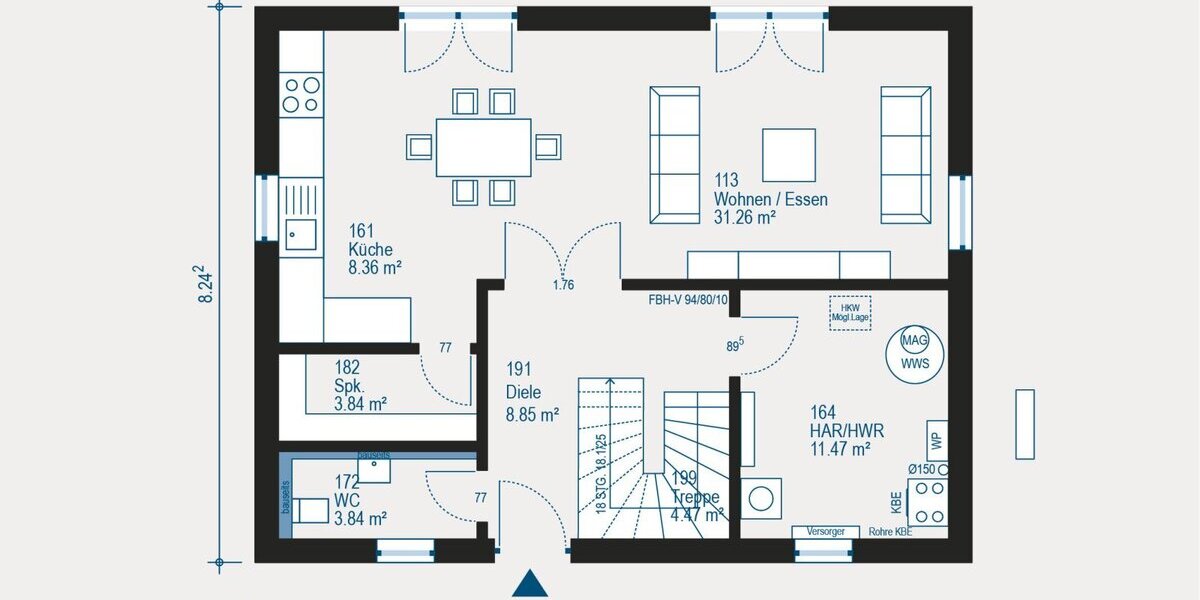 Wohnträume für Familien - Das Home 5 als Start in Euer neues Kapitel - Einfamilienhaus Mühlacker | Angebot:27333258
