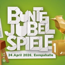 Bunte Jubel Spiele 2026 24.04.2026 Europahalle Karlsruhe