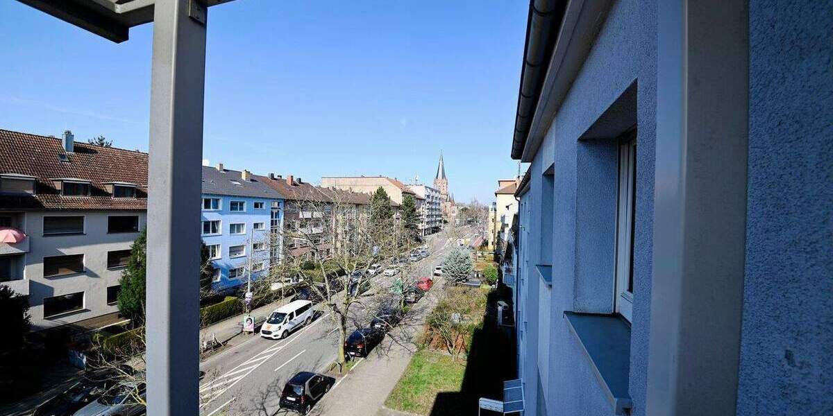 Etagenwohnung Karlsruhe Innenstadt-West - 2 Zimmer, 61 m&sup2;, 195.000&euro; | Angebot:25602618