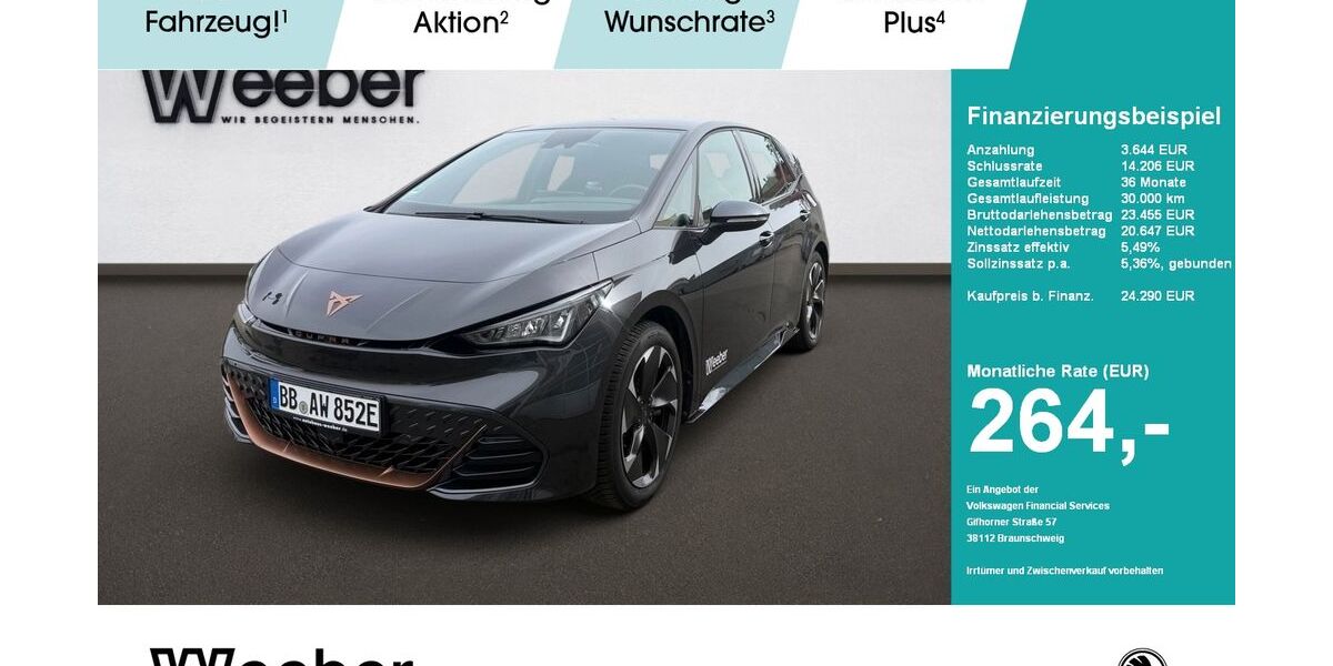Cupra Born 24.500 km 24.290 &euro; Weil der Stadt 71263