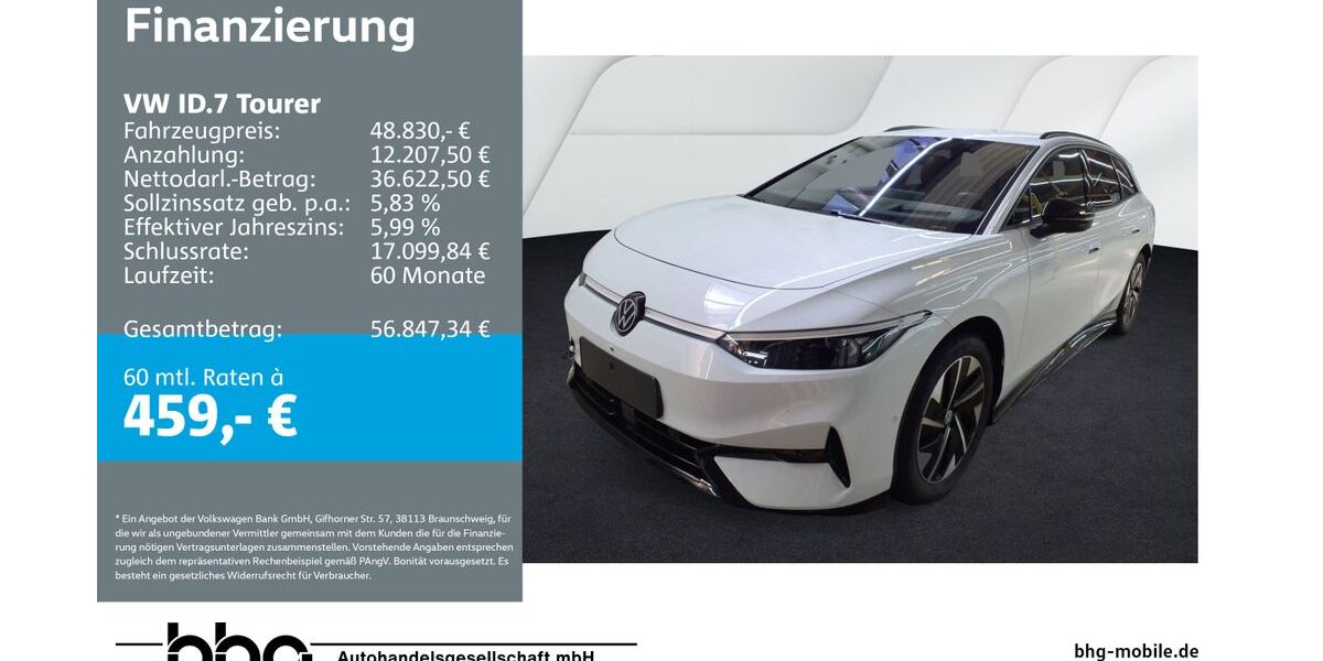 VW ID.7 8.970 km 48.830 &euro; Ettlingen 76275