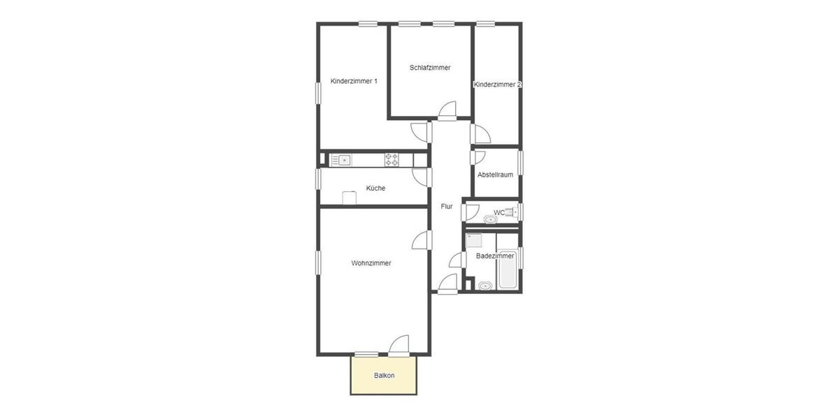 Dachgeschoßwohnung Markgröningen - 4.5 Zimmer, 92 m&sup2;, 369.000&euro; | Angebot:26704117