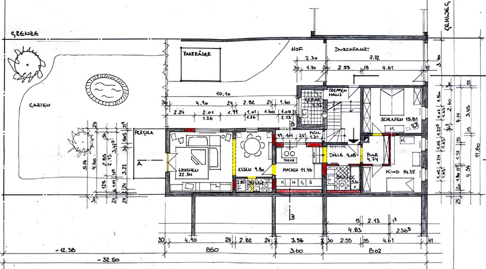 Mehrfamilienhaus, Wohnhaus Karlsruhe Rüppurr - 8 Zimmer, 184 m&sup2;, 895.000&euro; | Angebot:25308451