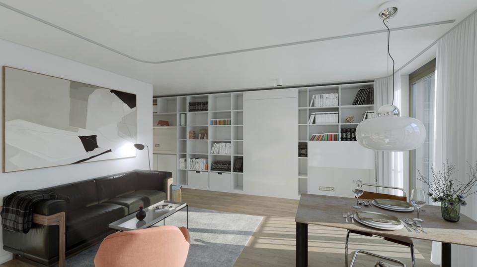Etagenwohnung Weissach - 2.5 Zimmer, 45 m&sup2;, 821&euro; | Angebot:26492684