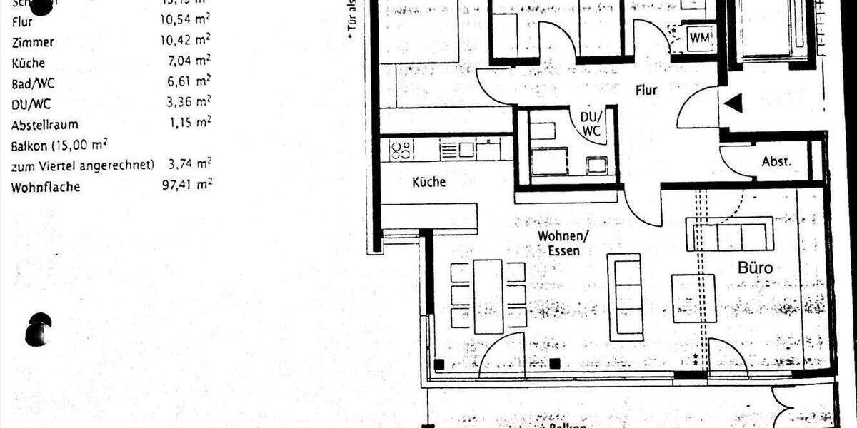 Bieterverfahren: Moderne Wohnung am City-Park 4 zimmer