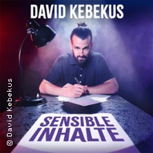 David Kebekus - Sensible Inhalte 29.01.2027 Klagbühne