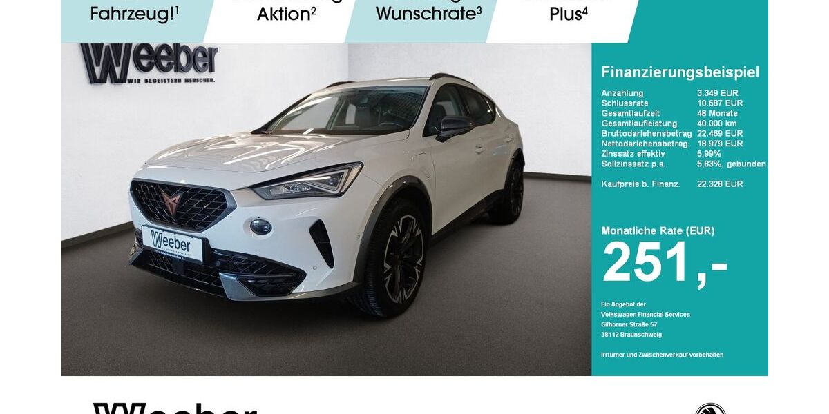 Cupra Formentor 56.997 km 21.828 &euro; Leonberg 71229