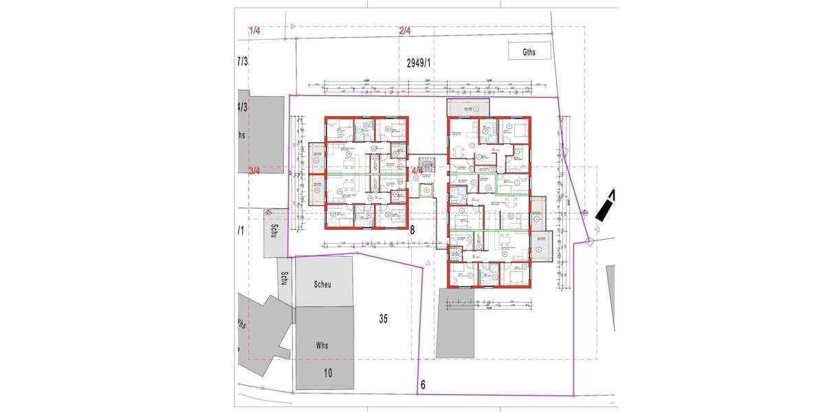 Etagenwohnung Karlsbad Spielberg - 2 Zimmer, 75 m&sup2;, 414.480&euro; | Angebot:25142550