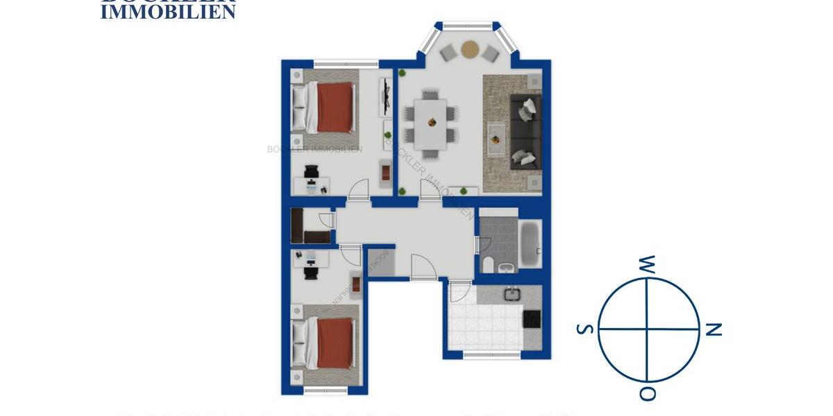 Etagenwohnung Pforzheim Nordstadt - 3 Zimmer, 72 m&sup2;, 700&euro; | Angebot:26545771