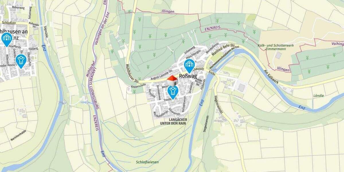 Bungalow Vaihingen an der Enz / Roßwag Roßwag - 7 Zimmer, 208 m&sup2;, 635.000&euro; | Angebot:25697225