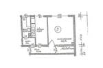 1,5 ZKB, 48 m², - Provisionsfrei - saniert, freundlich und hell