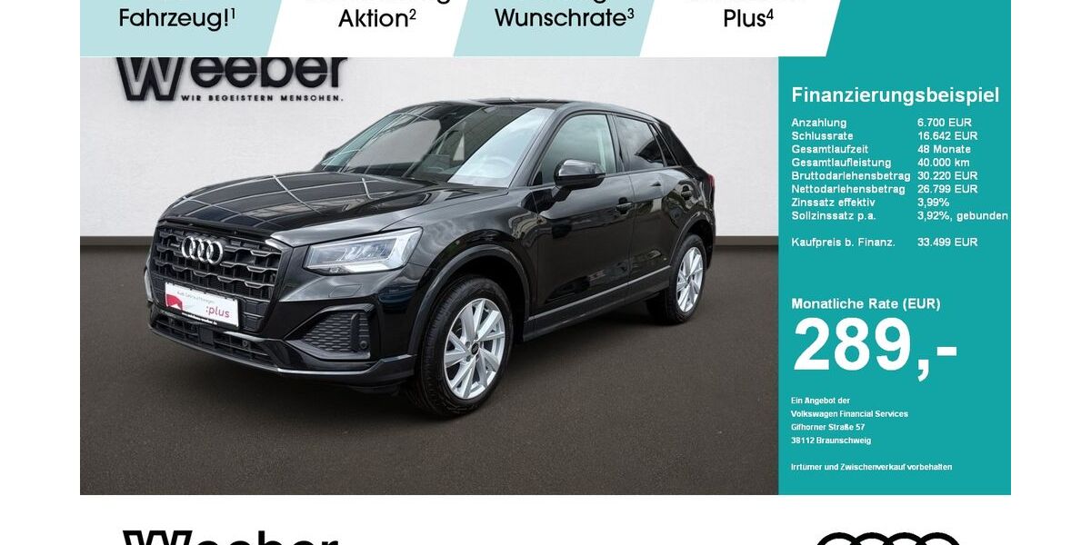 Audi Q2 32.070 km 32.788 &euro; Weil der Stadt 71263
