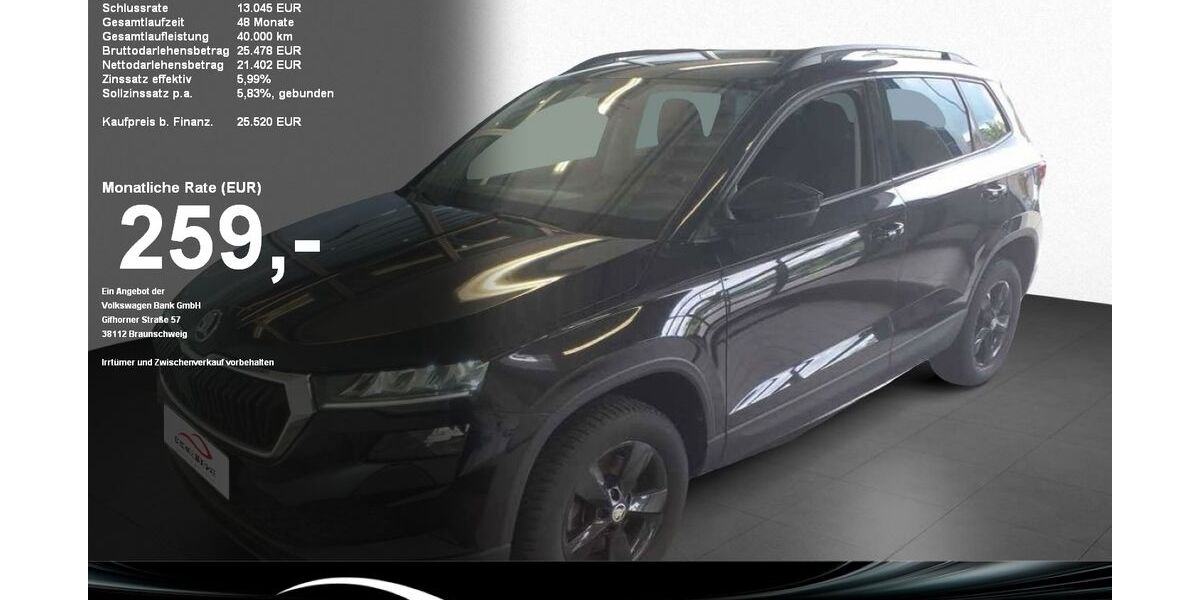 Skoda Karoq 64.168 km 25.520 &euro; Gaggenau 76571