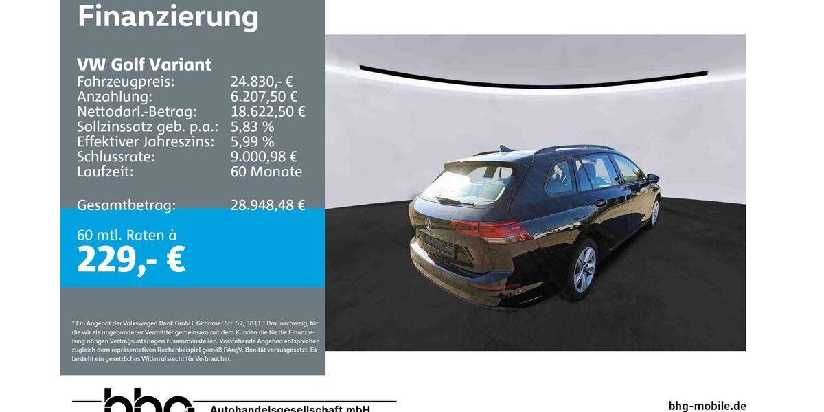 VW Golf 14.859 km 24.830 &euro; Ettlingen 76275