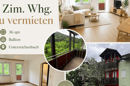 Wohnung Unterreichenbach - 2 Zimmer, 36 m&sup2;, 370&euro; | Angebot:26704349