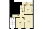 Etagenwohnung Karlsruhe Beiertheim-Bulach - 2 Zimmer, 67 m&sup2;, 264.900&euro; | Angebot:26660045