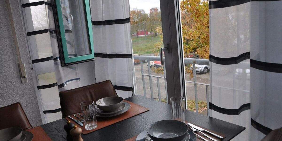 RESERVIERT ! Schicke 1-Zimmer Wohnung in Karlsruhe Oberreut Luxus-Ausstattung 1 zimmer