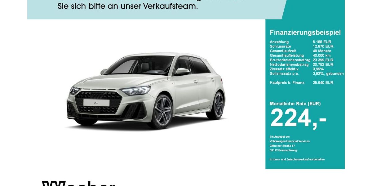 Audi A1 6.541 km 24.749 &euro; Leonberg 71229