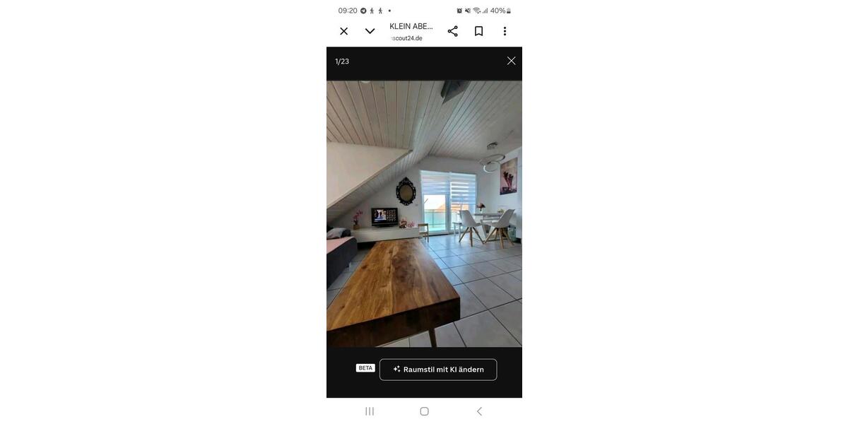 Dachgeschoßwohnung Pfinztal - 2 Zimmer, 42 m&sup2;, 155.000&euro; | Angebot:25881878