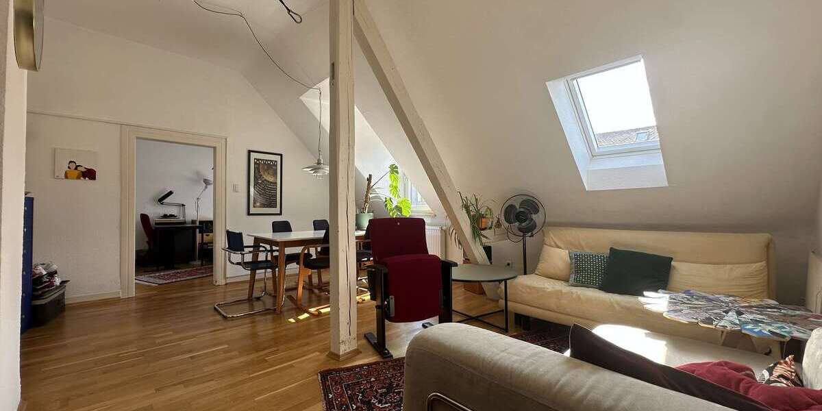 Etagenwohnung Karlsruhe Südstadt - 2 Zimmer, 48 m&sup2;, 660&euro; | Angebot:27175480