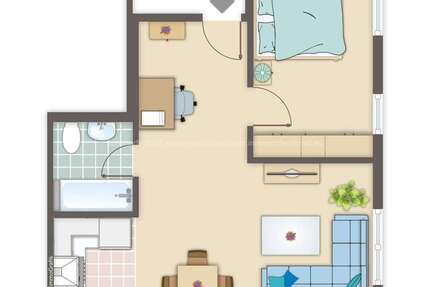 Wohnung zum Kaufen in Pforzheim 139.000 € 47.64 m²